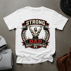 Strong Dad Built Different Gym T-Shirt