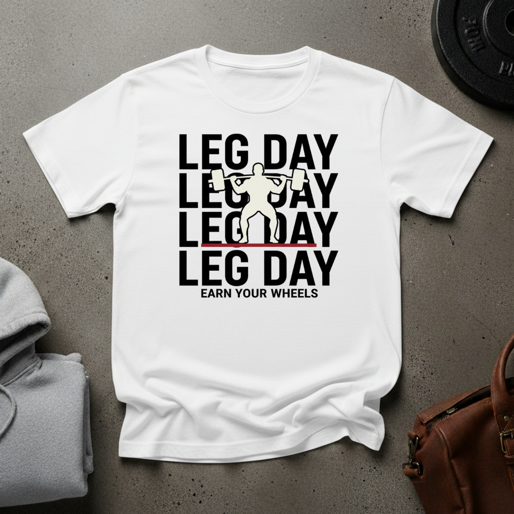 Earn Your Wheels Gym T-Shirt