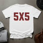 5x5 Strength Training Gym T-Shirt