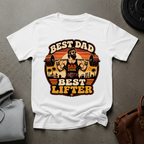 Best Dad Weightlifting T-Shirt